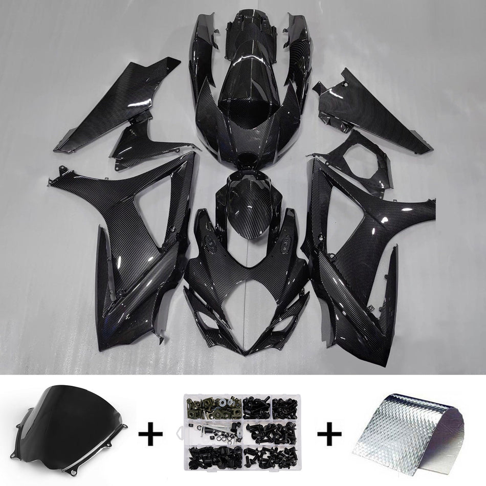 スズキ GSXR1000 2007-2008 K7用 インジェクションフェアリングキット ボディワーク プラスチック ABS