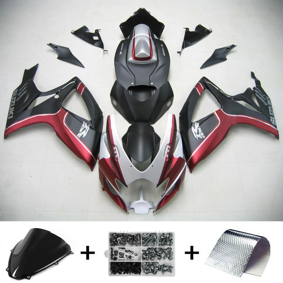 2006-2007 スズキ GSXR 600/750 K6 Amotopart インジェクションフェアリングキット ボディワーク プラスチック ABS #115