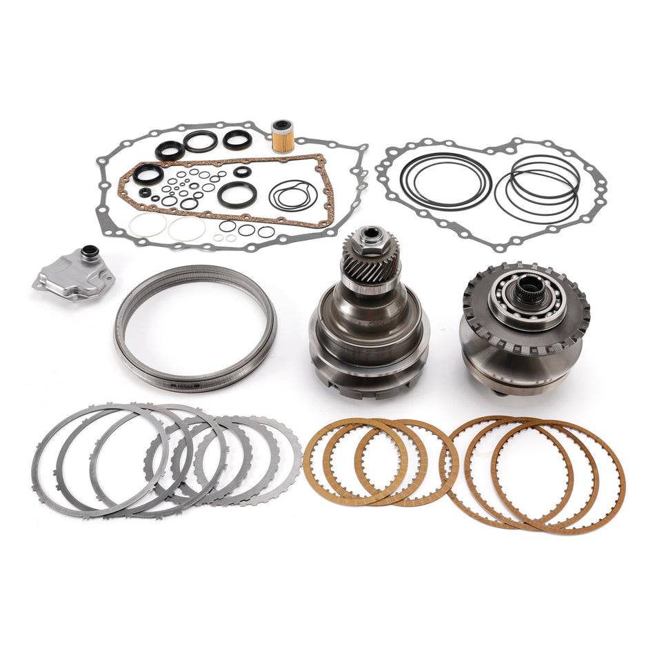 日産用トランスミッションCVTプーリー25T（ベルト+チェーン＆リビルドキット付き）RE0F10A JF011E