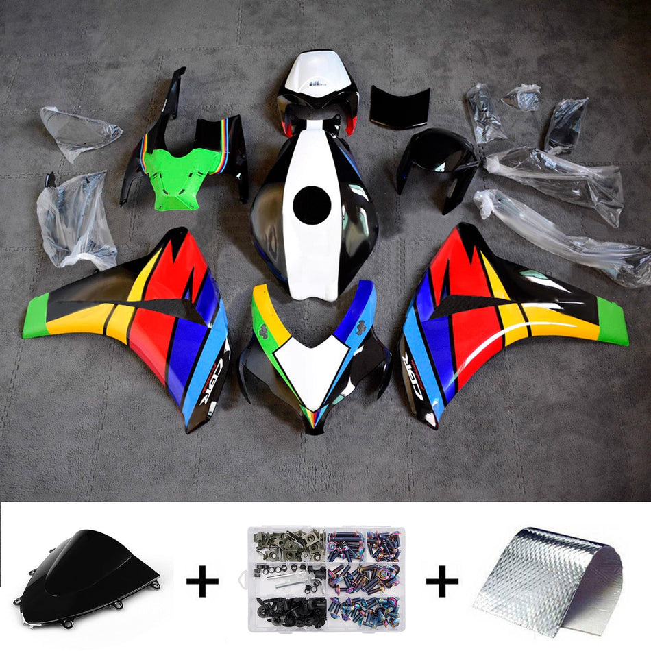 ホンダ CBR1000RR 2008-2011 用射出成形フェアリングキット ボディワーク プラスチック ABS