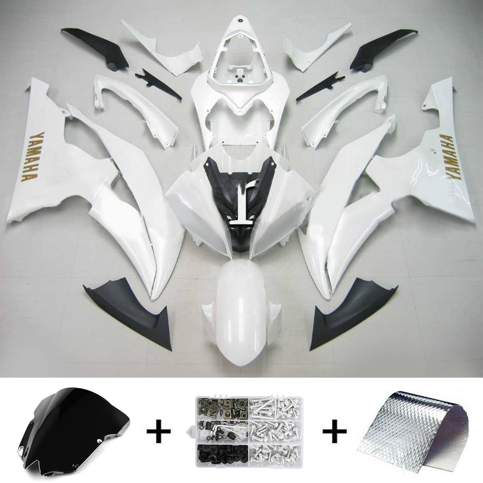 2008-2016 ヤマハ YZF 600 R6 Amotopart インジェクションフェアリングキット ボディワーク プラスチック ABS #116