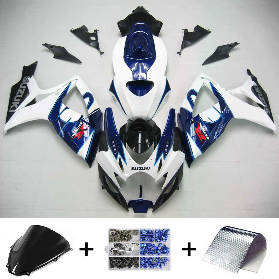 2006-2007 スズキ GSXR 600/750 K6 Amotopart インジェクションフェアリングキット ボディワーク プラスチック ABS #116