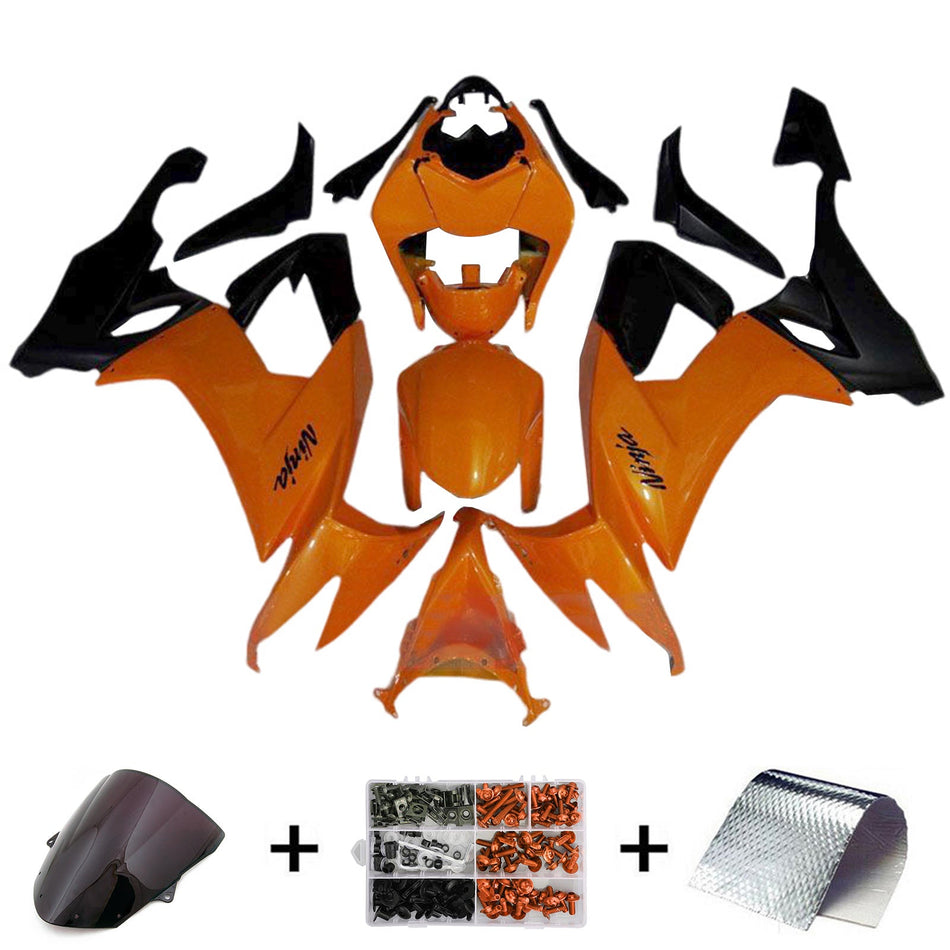 2008-2010 カワサキ ZX10R インジェクションフェアリングキット ボディワーク プラスチック ABS