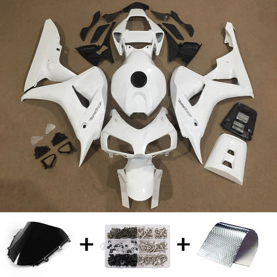 ホンダ CBR1000RR 2006-2007 用インジェクション フェアリングキット ボディワーク プラスチック ABS