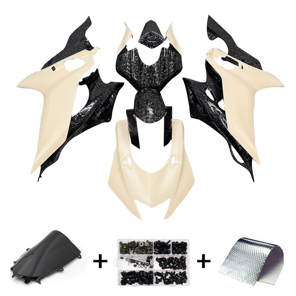 インジェクションフェアリングキット ボディワーク プラスチック ABS ヤマハ YZF-R6 2017-2023 に適合
