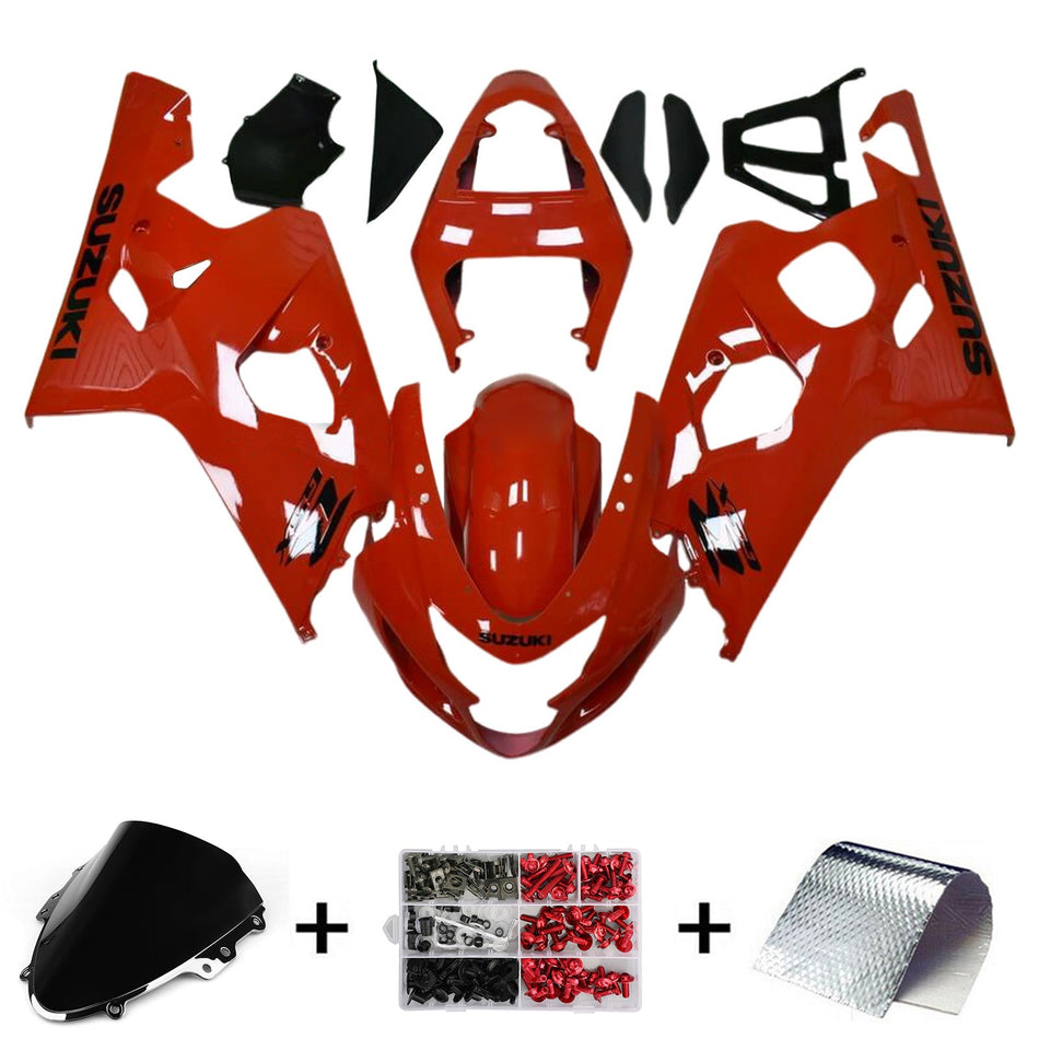 2004-2005 スズキ GSXR 600/750 K4 インジェクションフェアリングキット ボディワーク プラスチック ABS