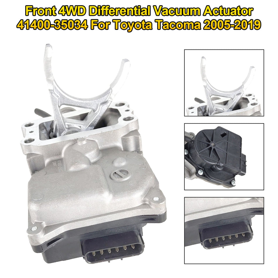 トヨタ タコマ 2005-2019 フロント 4WD ディファレンシャル バキューム アクチュエーター 41400-35034