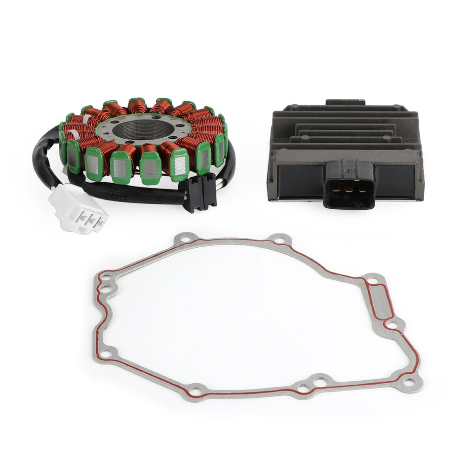 レギュレーターステーターコイルガスケットキット ヤマハ YZF-R6 YZF600 R6 RJ27 2017-2020 汎用