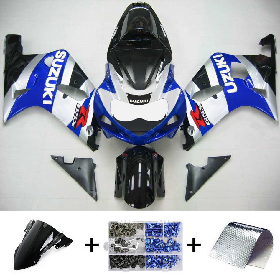 2001-2003 スズキ GSXR750 K1 Amotopart インジェクションフェアリングキット ボディワーク プラスチック ABS #110