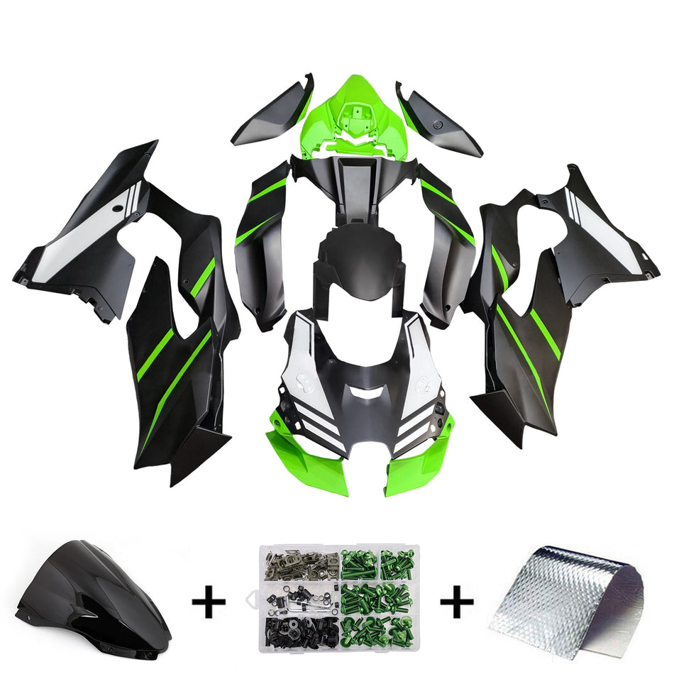 インジェクションフェアリングキット ボディワーク ABS カワサキ ZX-10R ZX-10RR 2021-2025 に適合