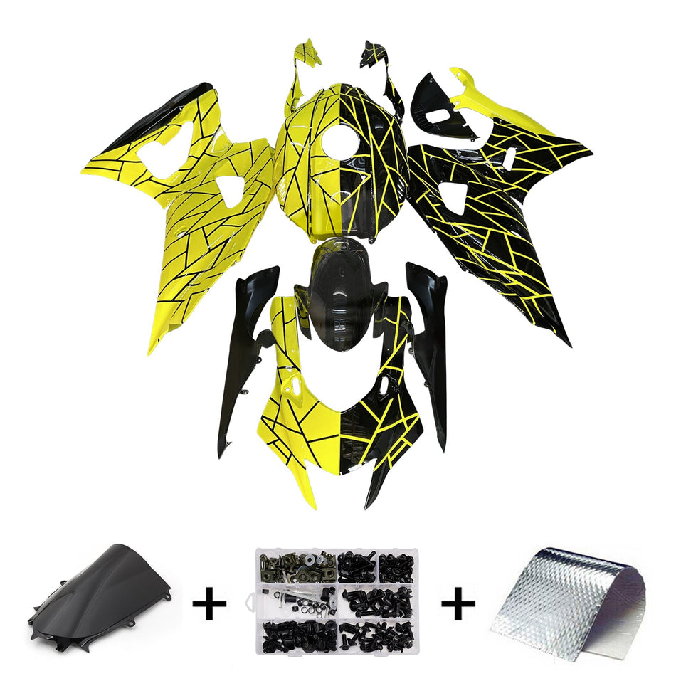 インジェクションフェアリングキット ボディワーク プラスチック ABS ヤマハ YZF-R7 2021-2025 に適合