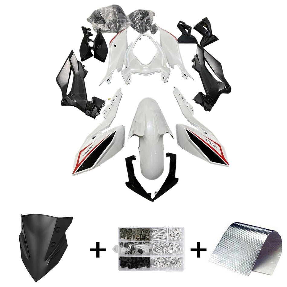 2018-2024 カワサキ Z400 Amotopart インジェクションフェアリングキット ボディワーク プラスチック ABS #101
