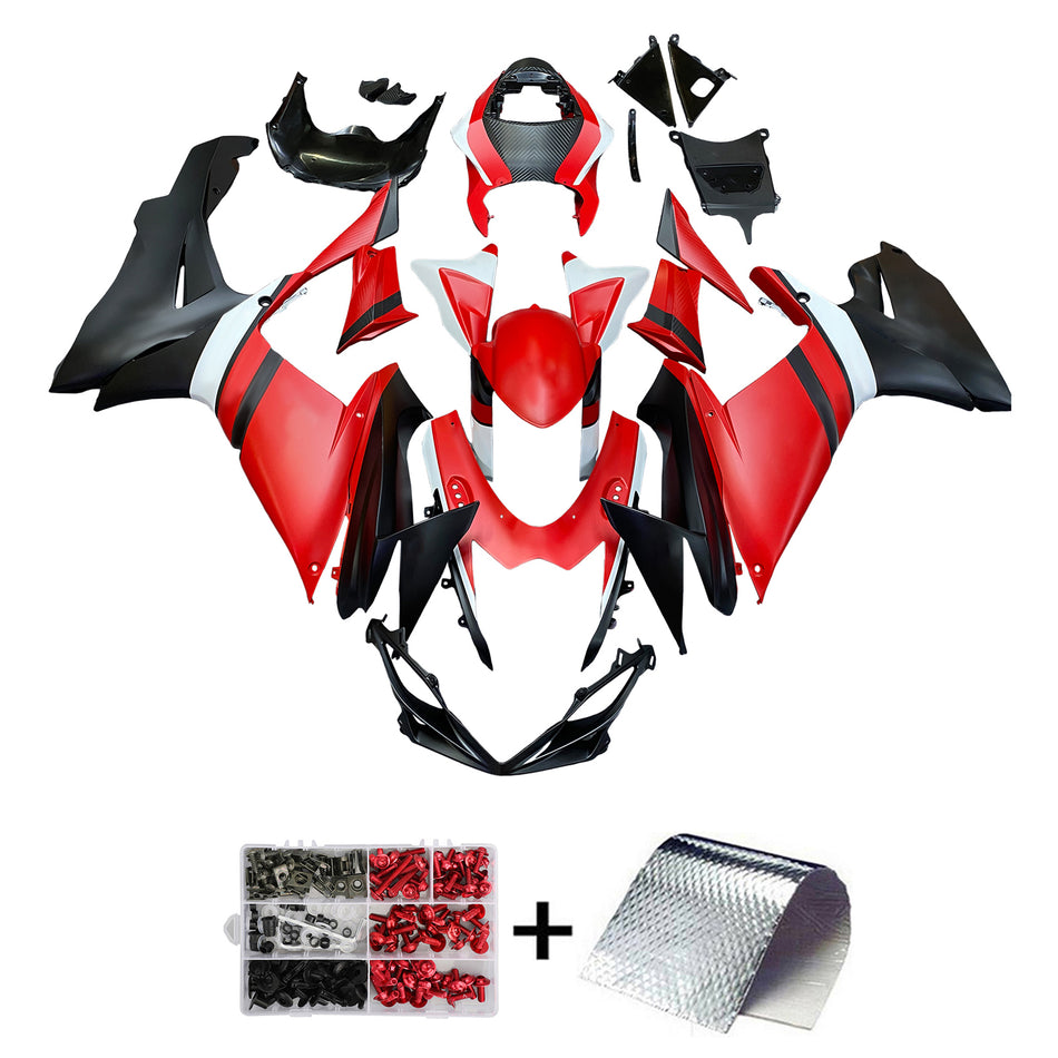 2011-2024 スズキ GSXR 600/750 K11 Amotopart インジェクションフェアリングキット ボディワーク プラスチック ABS #101