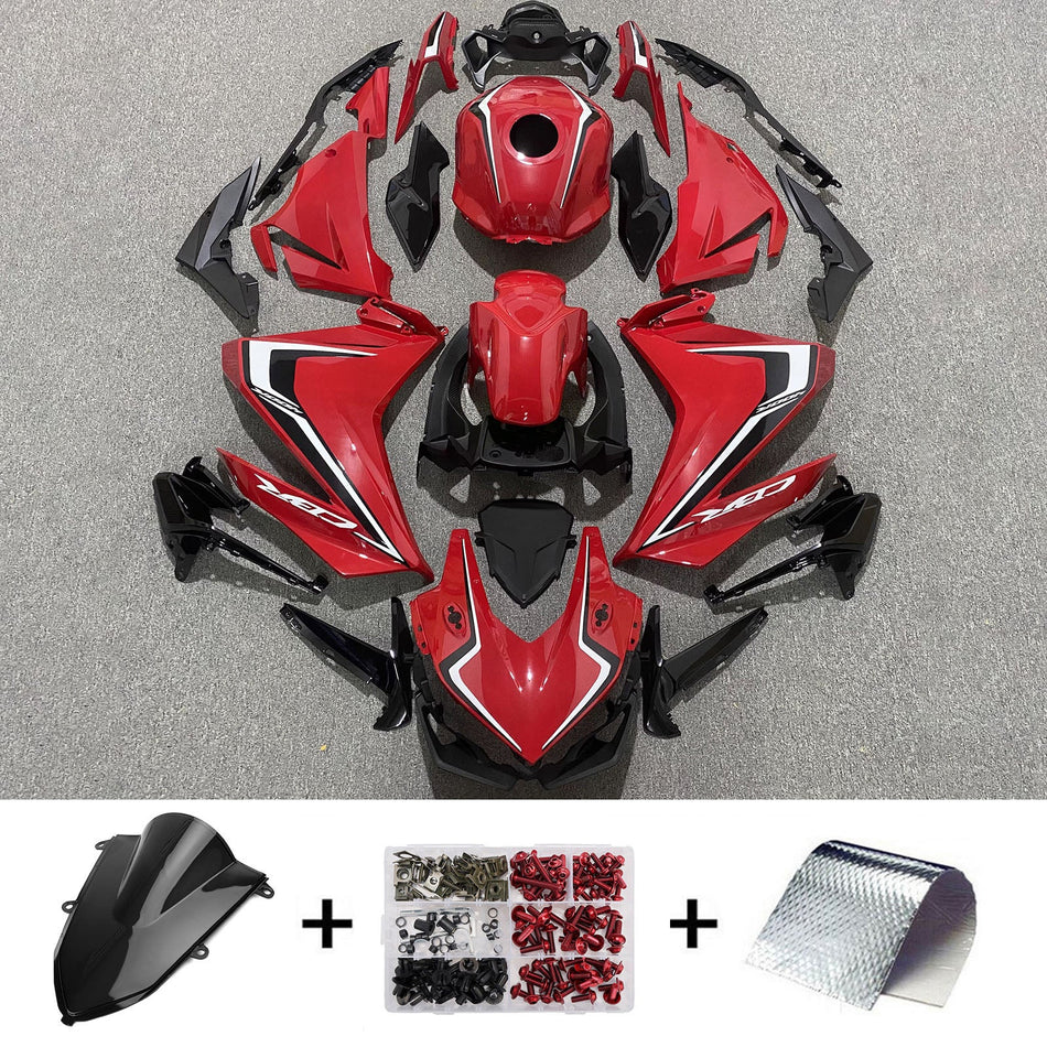 ホンダ CBR500R 2019-2021 用射出成形フェアリングキット ボディワーク プラスチック ABS