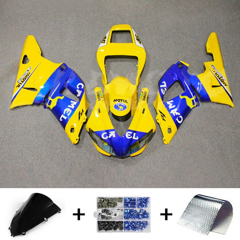 1998-1999 ヤマハ YZF 1000 R1 インジェクションフェアリングキット ボディワーク プラスチック ABS#128