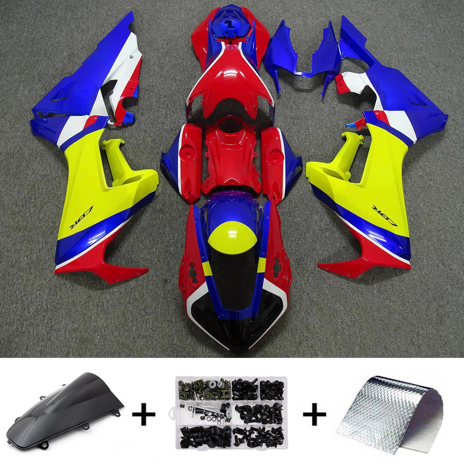 ホンダ CBR1000RR 2017-2025 用射出成形フェアリングキット ボディワーク プラスチック ABS
