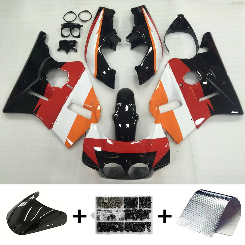 1987-1989 ホンダ CBR400RR NC23 Amotopart インジェクションフェアリングキット ボディワーク プラスチック ABS #105