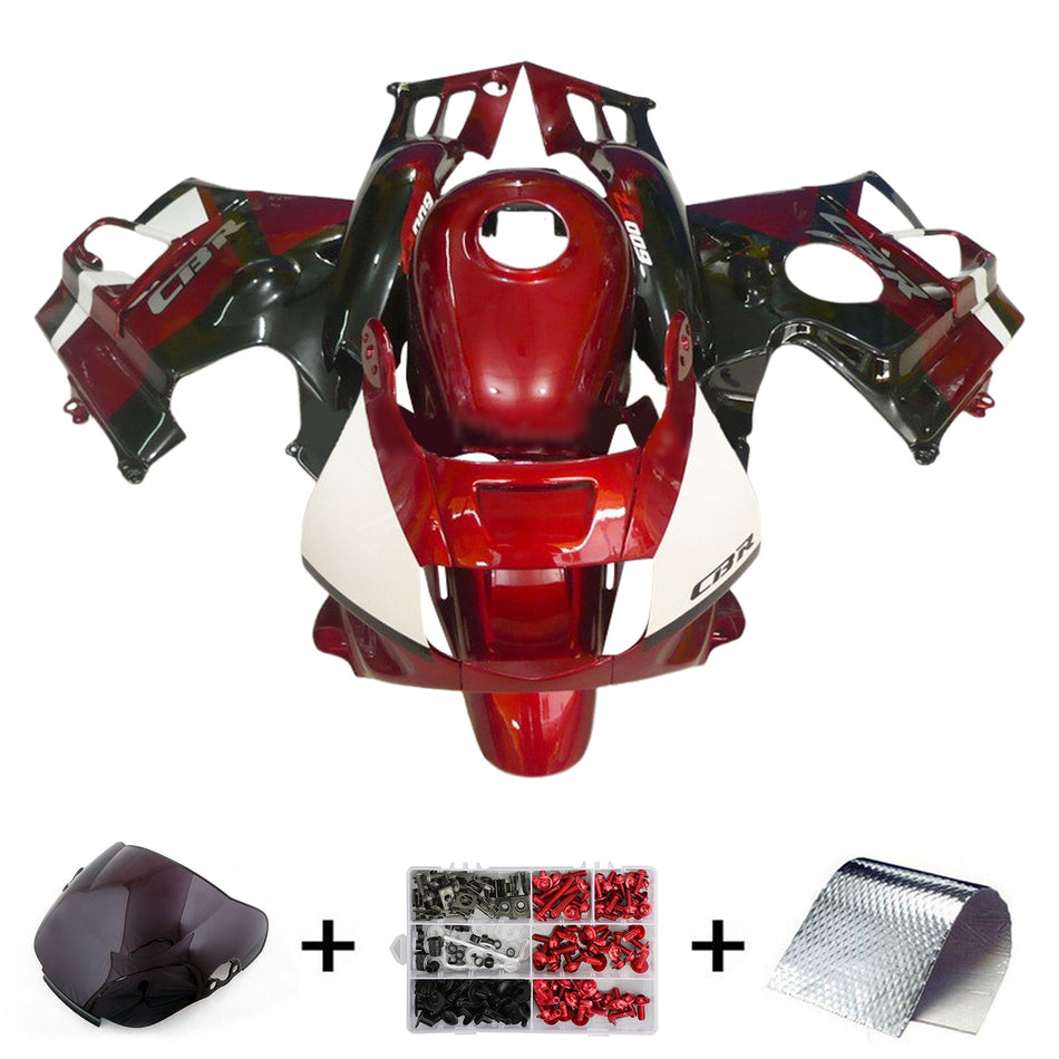 1991-1994 ホンダ CBR600 F2 インジェクションフェアリングキット ボディワーク プラスチック ABS