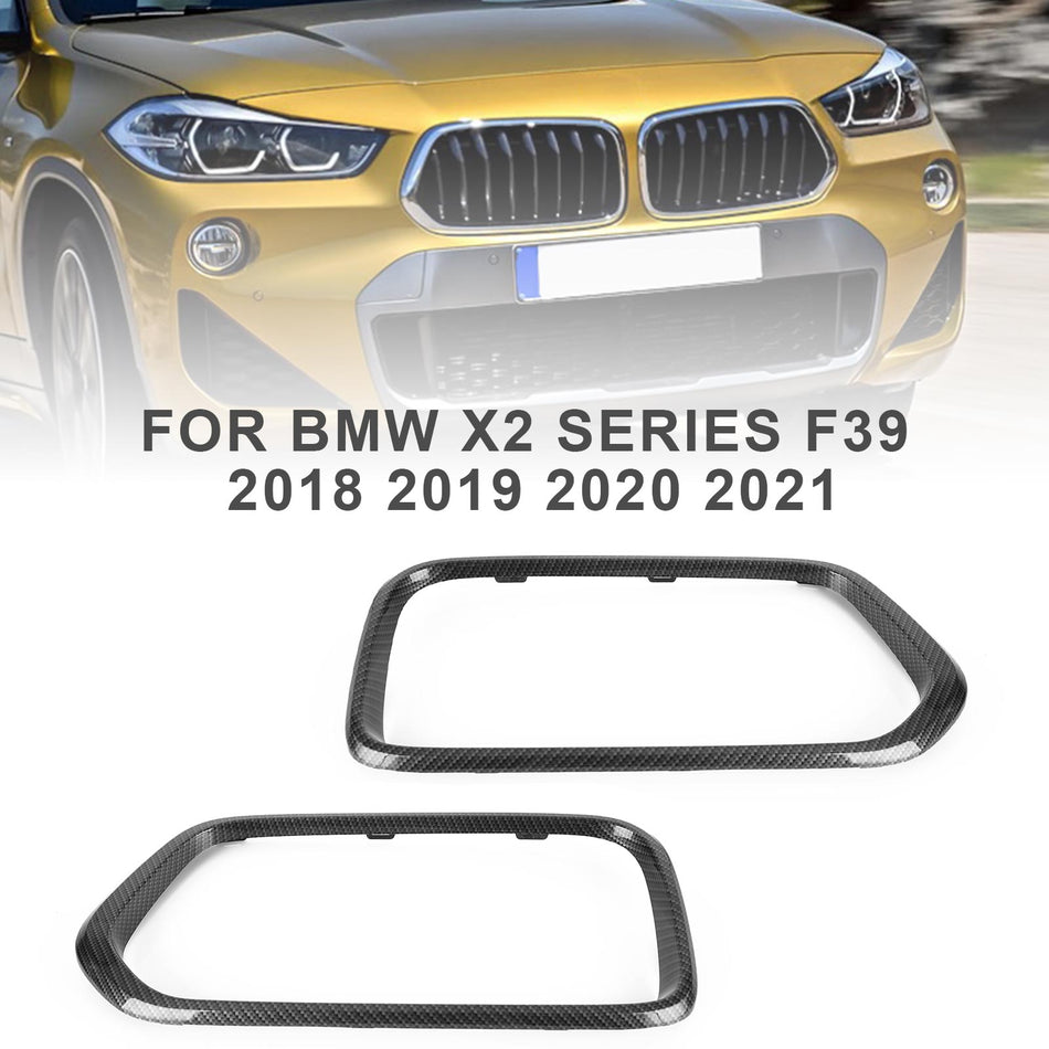 2018-2023 BMW X2シリーズ F39 フロントバンパーグリルフレームカバートリム 51712455246 51712455247 ジェネリック