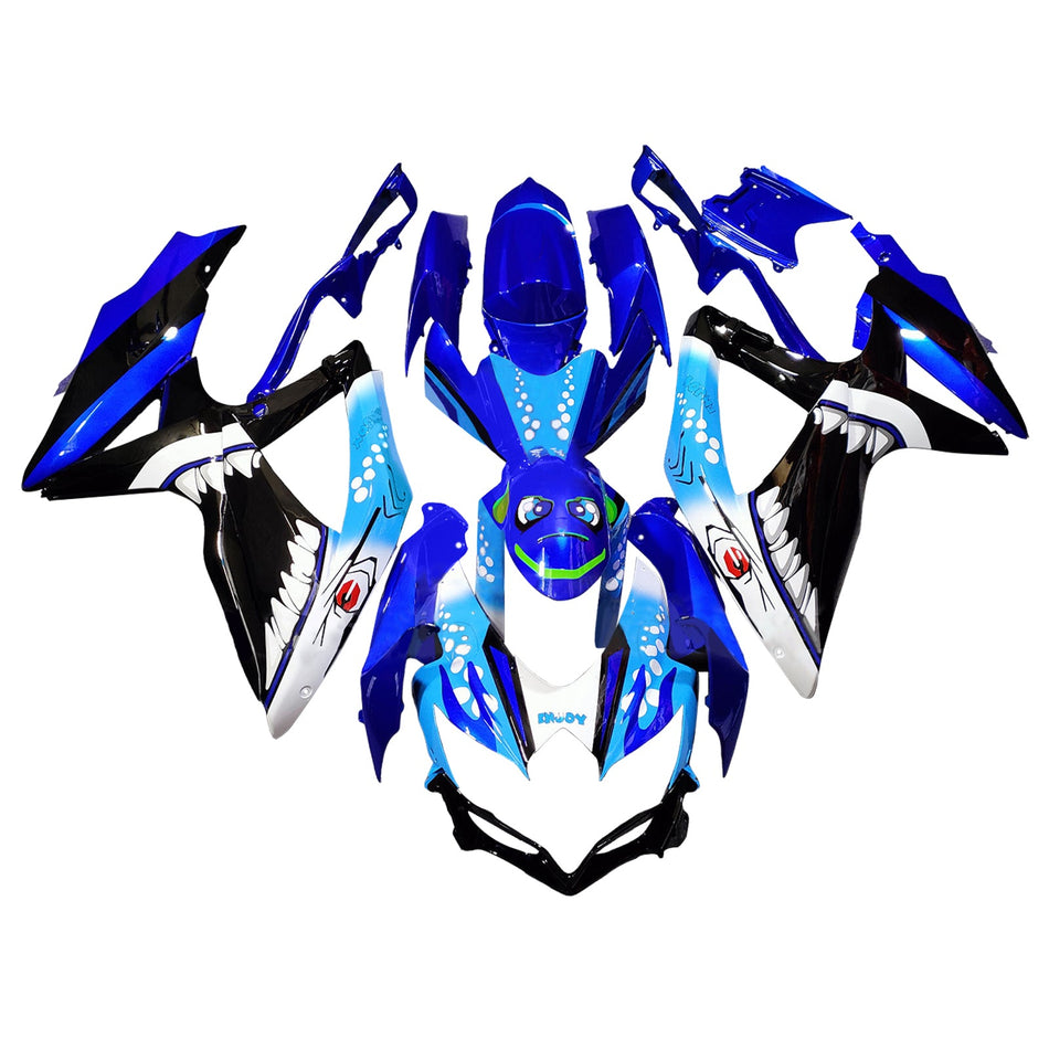 スズキ GSXR 600/750 2008-2010 K8 用 インジェクションフェアリングキット ボディワーク プラスチック ABS