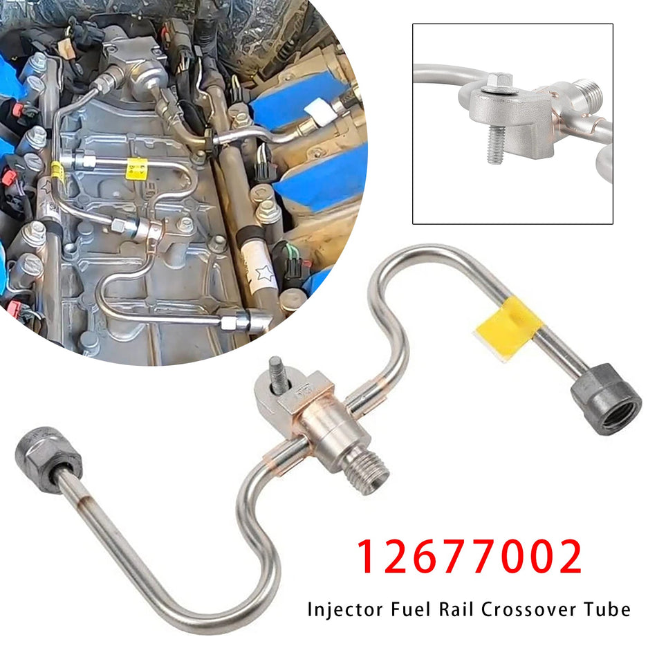 12677002 インジェクター燃料レールクロスオーバーチューブ シボレー GMC キャデラック 2014-2021用