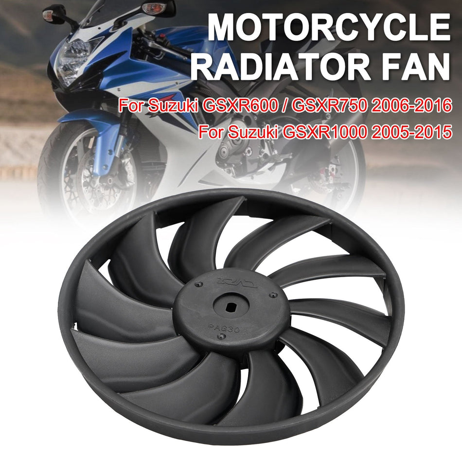 スズキ GSXR1000 GSXR600 GSXR750 2006-2016 エンジン ラジエーター 冷却ファン ブレード