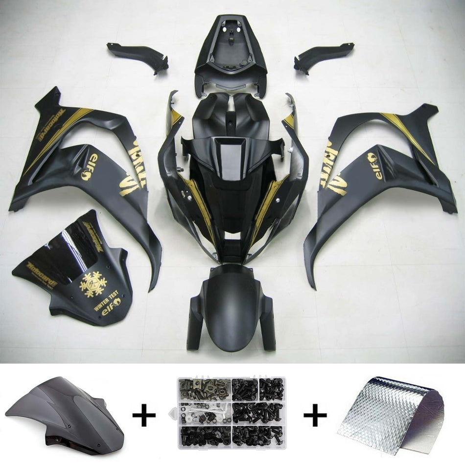 2011-2015 カワサキ ZX10R Amotopart インジェクションフェアリングキット ボディワーク プラスチック ABS #116