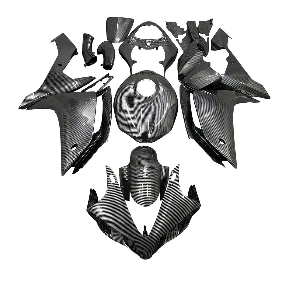 ヤマハ YZFR1 YZF-R1 2007-2008 用 インジェクションフェアリングキット ボディワーク プラスチック ABS