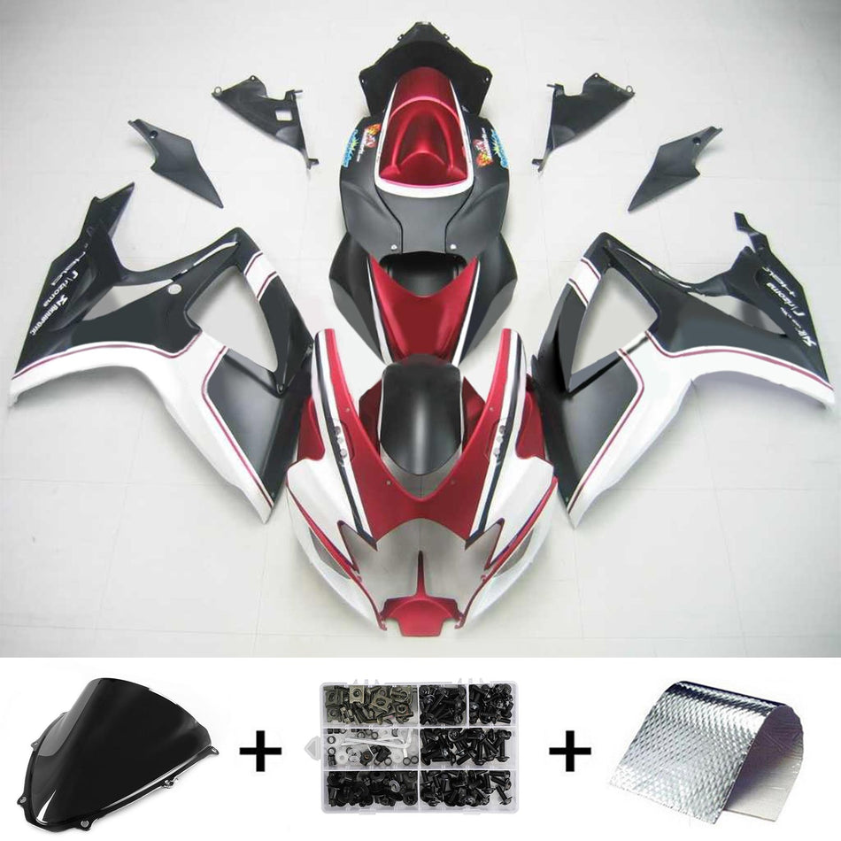 2006-2007 スズキ GSXR 600/750 K6 Amotopart インジェクションフェアリングキット ボディワーク プラスチック ABS #171