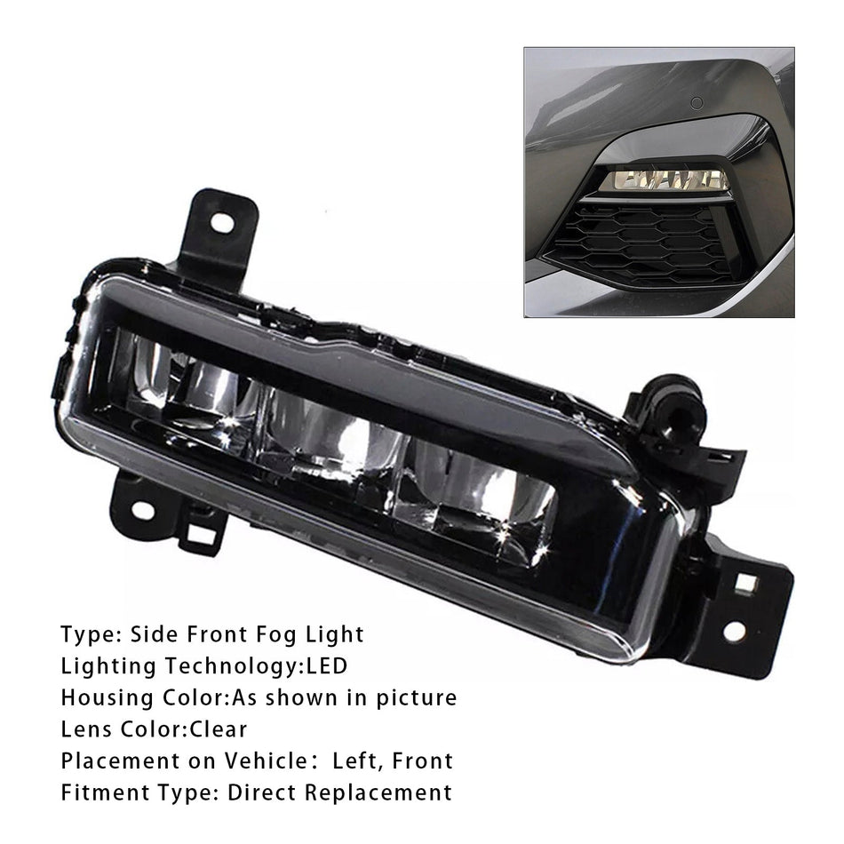 BMW G20 G21 X1 F48 LCI F45 F46用 LEDフロント左フォグランプ 1個 63178089525