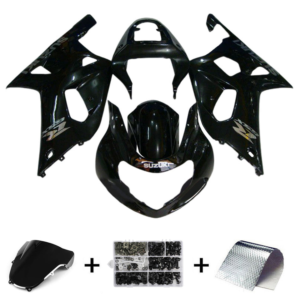 2000-2002 スズキ GSXR1000 K1 K2 フェアリングキット ボディワーク プラスチック ABS