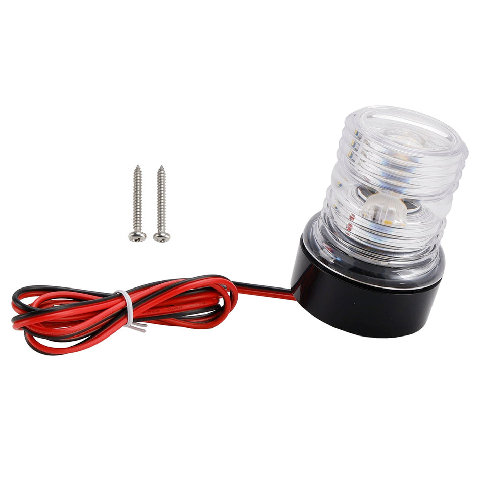 2.7W LED ナビゲーション信号灯 アンカー船舶用丸型ランプ ボート ヨット IP66