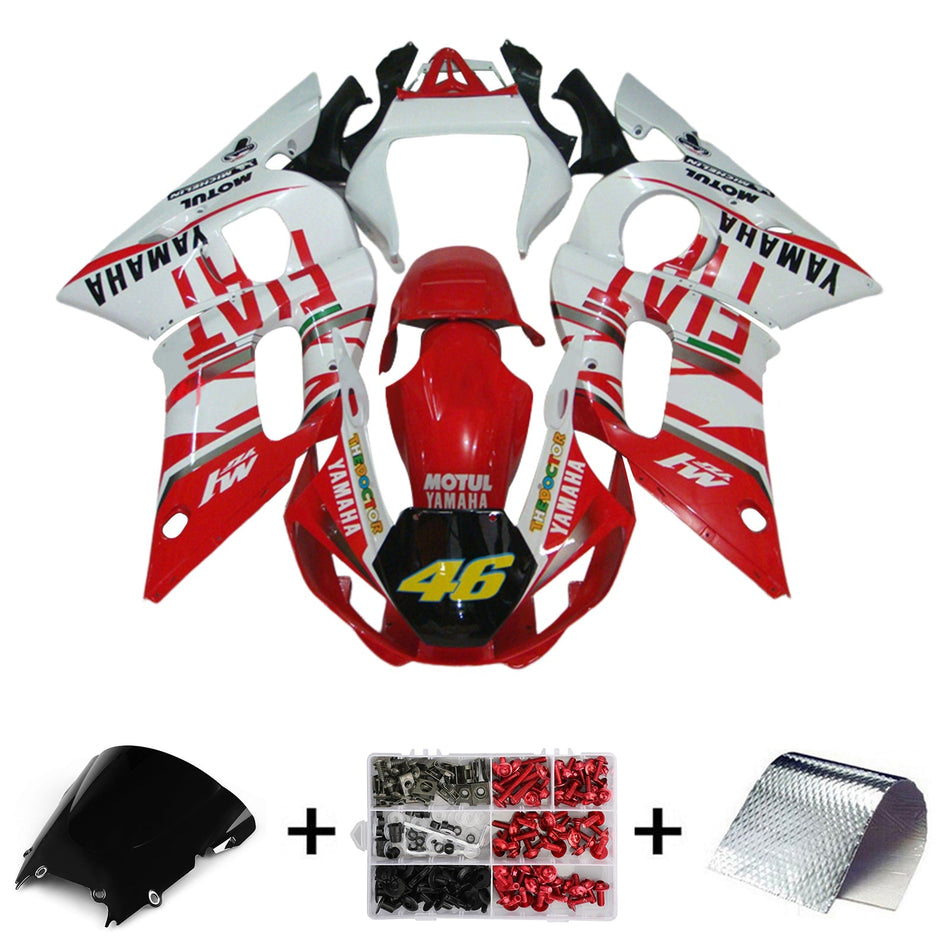 1998-2002 ヤマハ YZF 600 R6 フェアリングキット ボディワーク プラスチック ABS