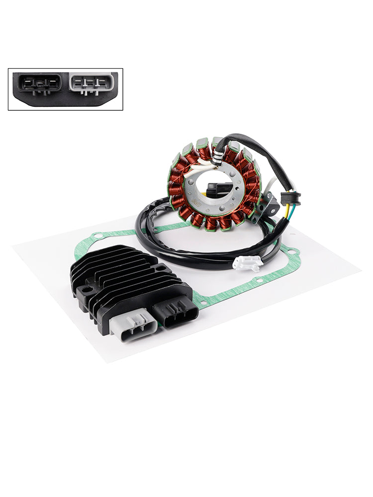 2017-2023 Linhai ATV 400 D EFI E4 ステーター ジェネレーター レギュレーター 整流器 ガスケット