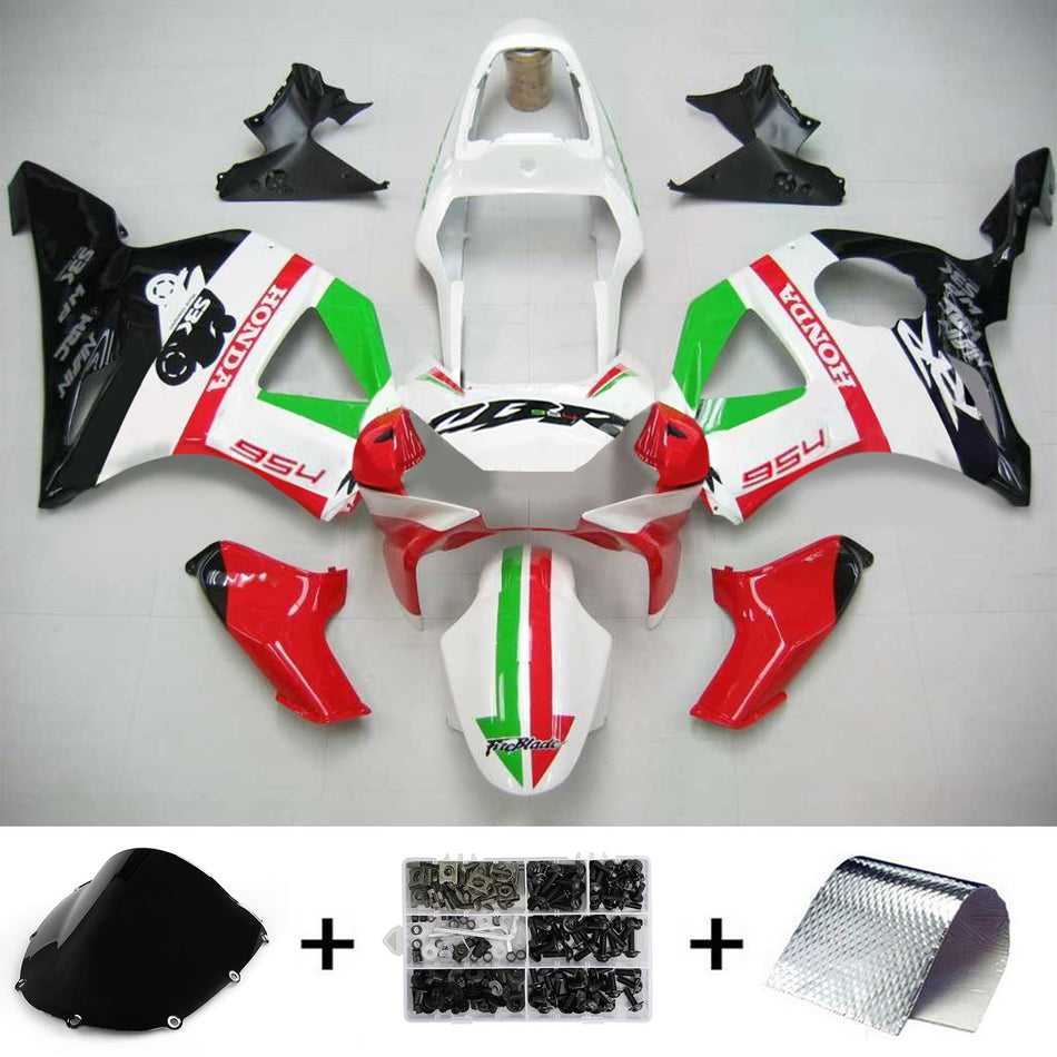 2002-2003 ホンダ CBR954 Amotopart インジェクションフェアリングキット ボディワーク プラスチック ABS #103