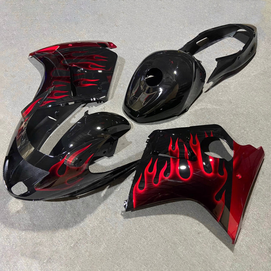 ホンダ CBR1100XX スーパーブラックバード 1996-2007 用 ABS樹脂製インジェクションフェアリングキット