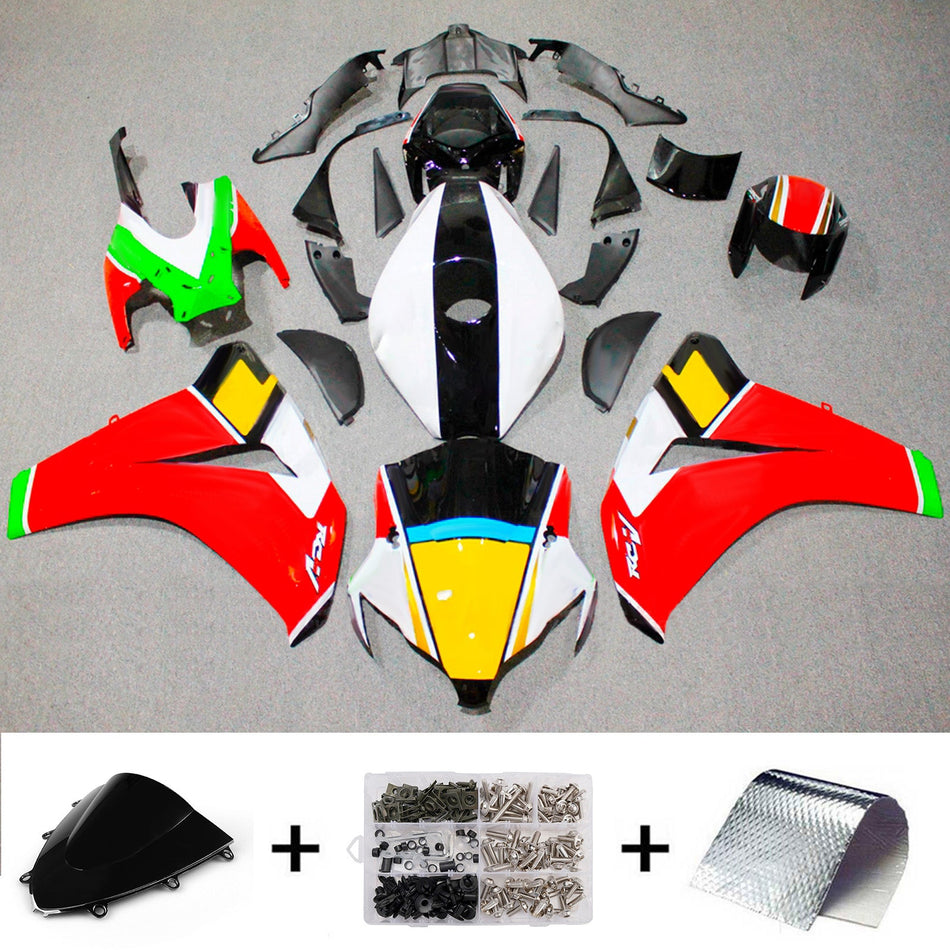 ホンダ CBR1000RR 2008-2011 用射出成形フェアリングキット ボディワーク プラスチック ABS