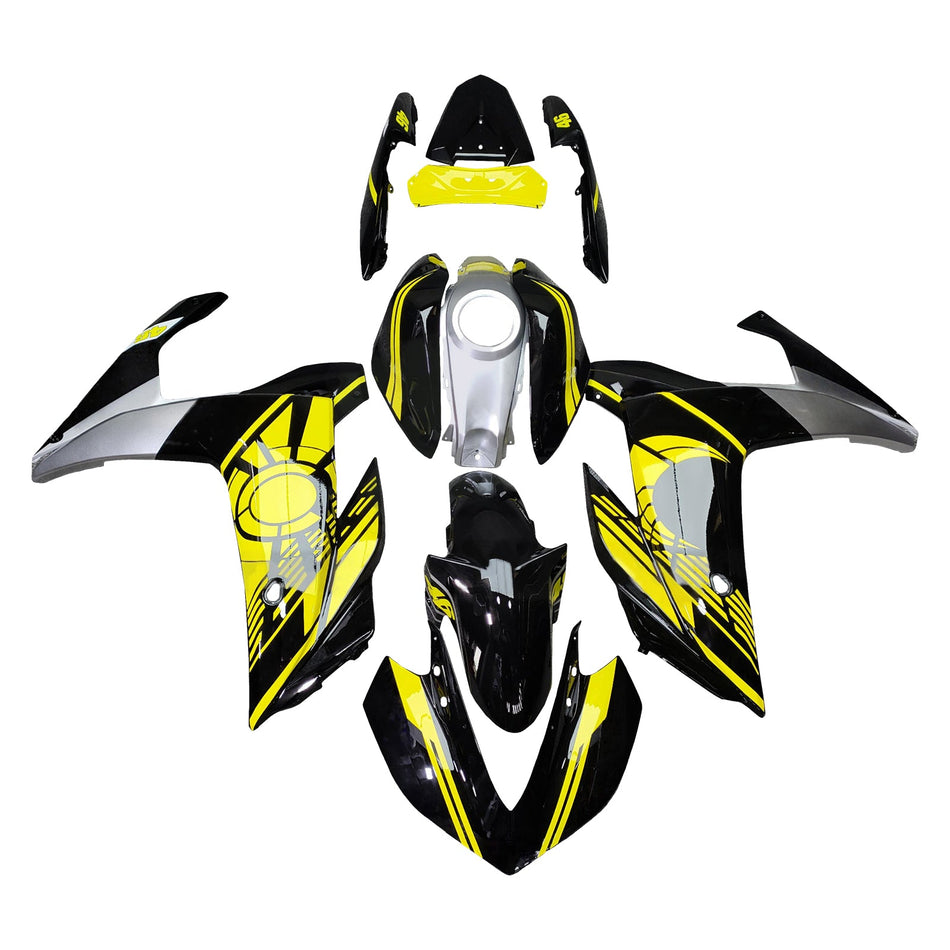 ヤマハ YZF-R3 2014-2018 R25 2015-2017 用 インジェクションフェアリングキット ボディワーク ABS