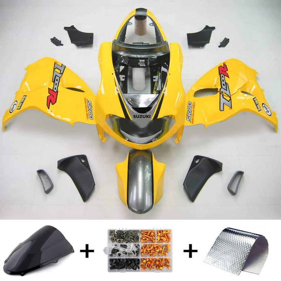 1998-2003 スズキ TL1000R Amotopart インジェクションフェアリングキット ボディワーク プラスチック ABS #113