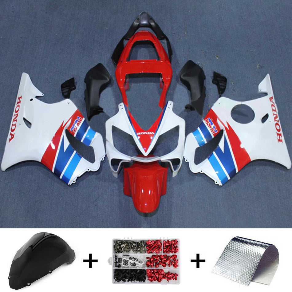 2001-2003 ホンダ CBR600 F4i インジェクションフェアリングキット ボディワーク プラスチック ABS#136