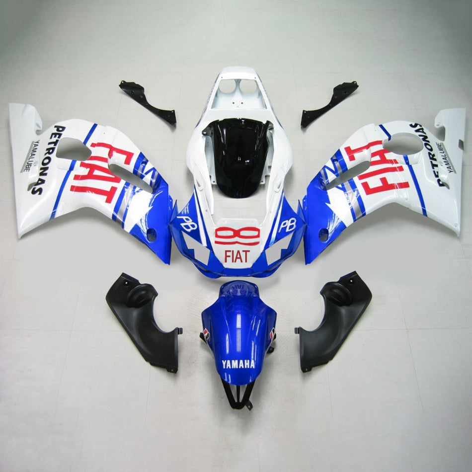 1998-2002 ヤマハ YZF 600 R6 インジェクションフェアリングキット ボディワーク プラスチック ABS #125