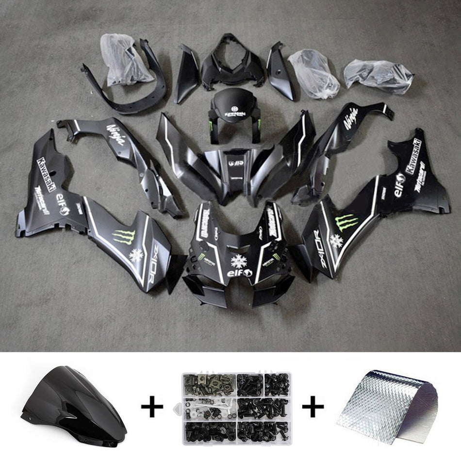 2021-2024 カワサキ ZX-10R ZX10R アモトパーツ インジェクションフェアリングキット ボディワーク ABS #101
