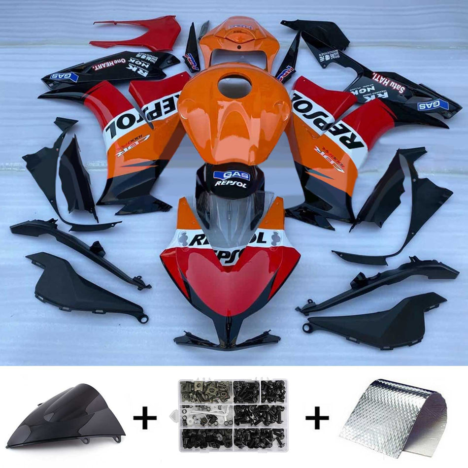 2012-2016 ホンダ CBR1000RR インジェクションフェアリングキット ボディワーク プラスチック ABS#178
