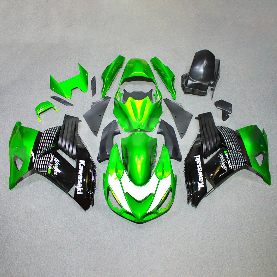 インジェクションフェアリングキット ボディワーク Kawasaki ZX14R ZZR1400 2012-2025 に適合