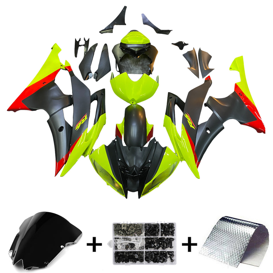 2008-2016 ヤマハ YZF 600 R6 フェアリングキット ボディワーク プラスチック ABS