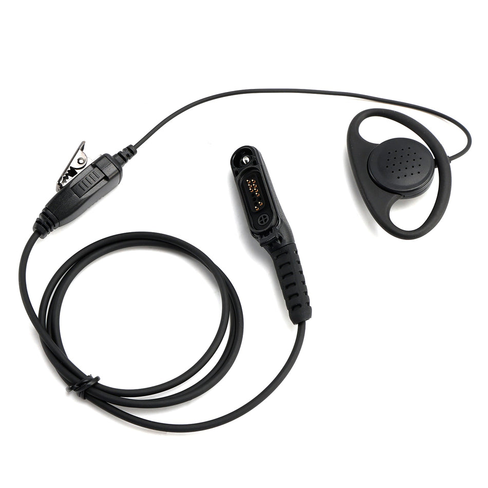D型大型イヤーフックヘッドセット R7-018-D（R7、R7A、MXP600、ION、APXN70、APXN50、APXN30用）