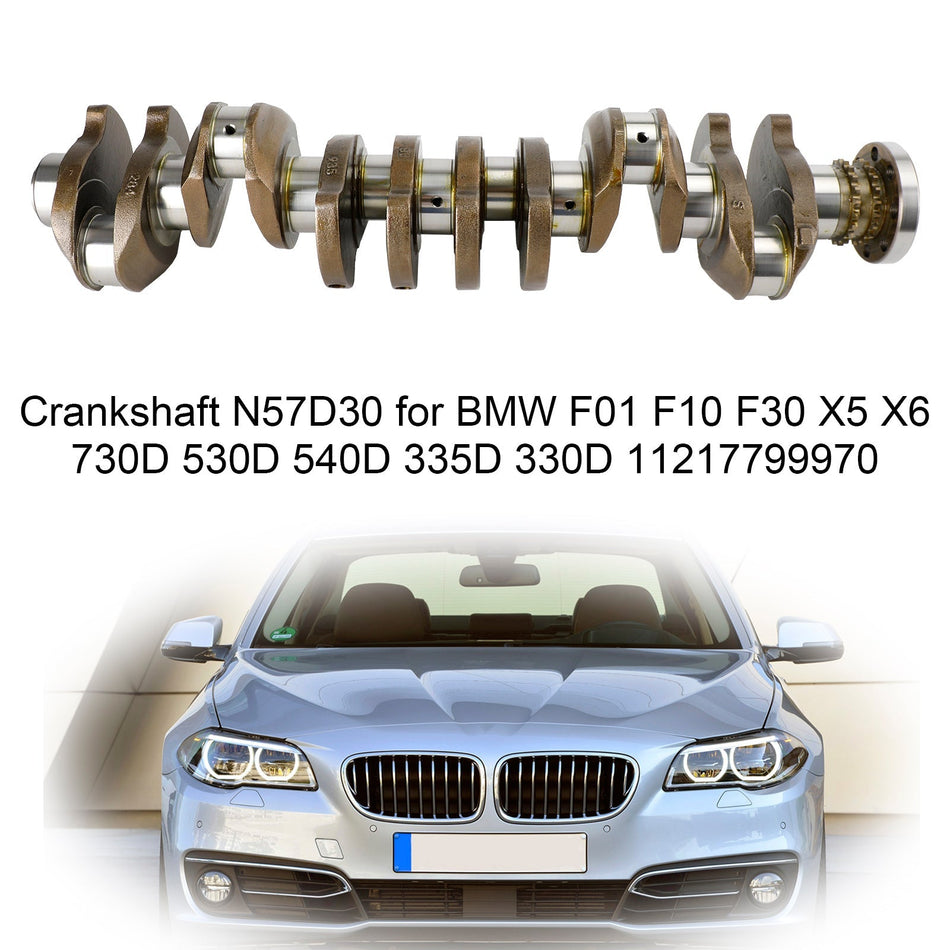 11217799970 11217809375 クランクシャフト N57D30 BMW F01 F10 F30 X5 X6 730D 530D 540D 335D 330D