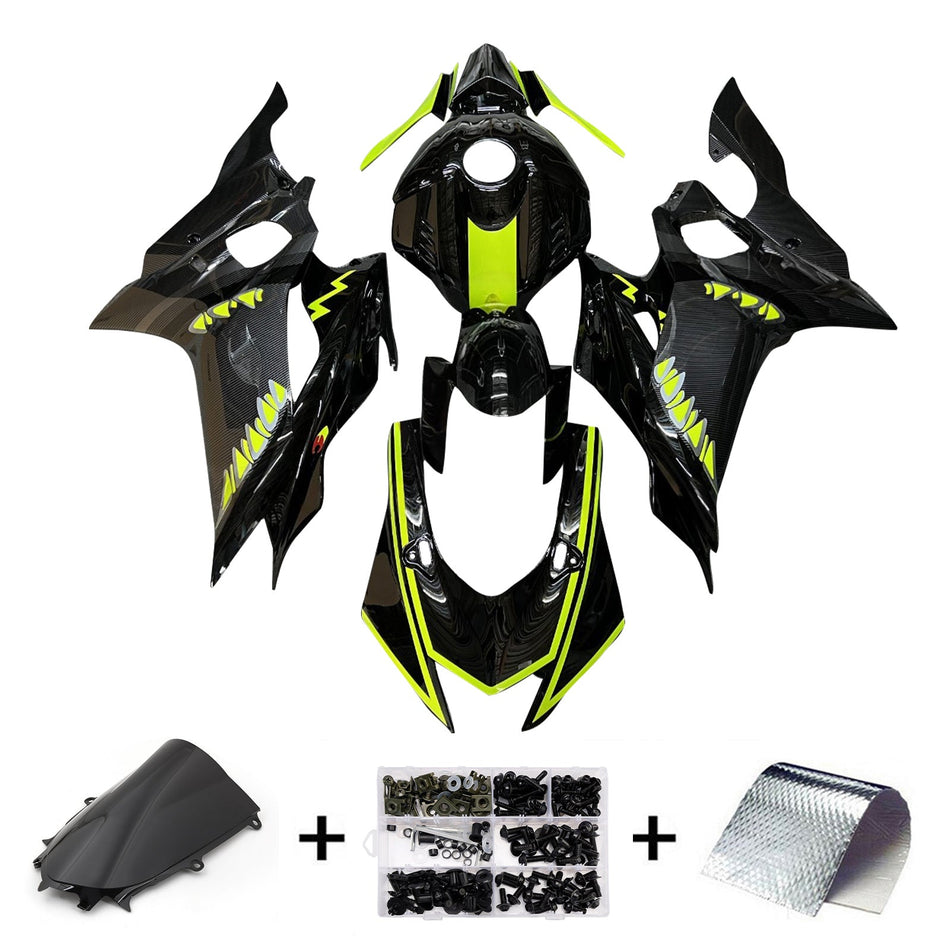 インジェクションフェアリングキット ボディワーク プラスチック ABS ヤマハ YZF-R6 2017-2023 に適合