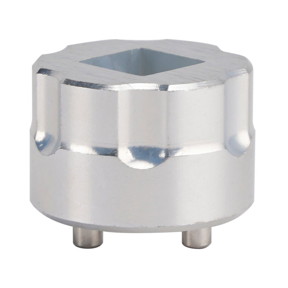 ショックからリバウンドキャップを外す FOX DPX2 リバウンドキャップドライバー ツール-398-00-761