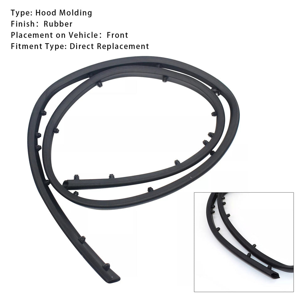 2015-2017 ヒュンダイ ソナタ フロントバンパーフード ラバーモールディング 86362C1000 86362C2000